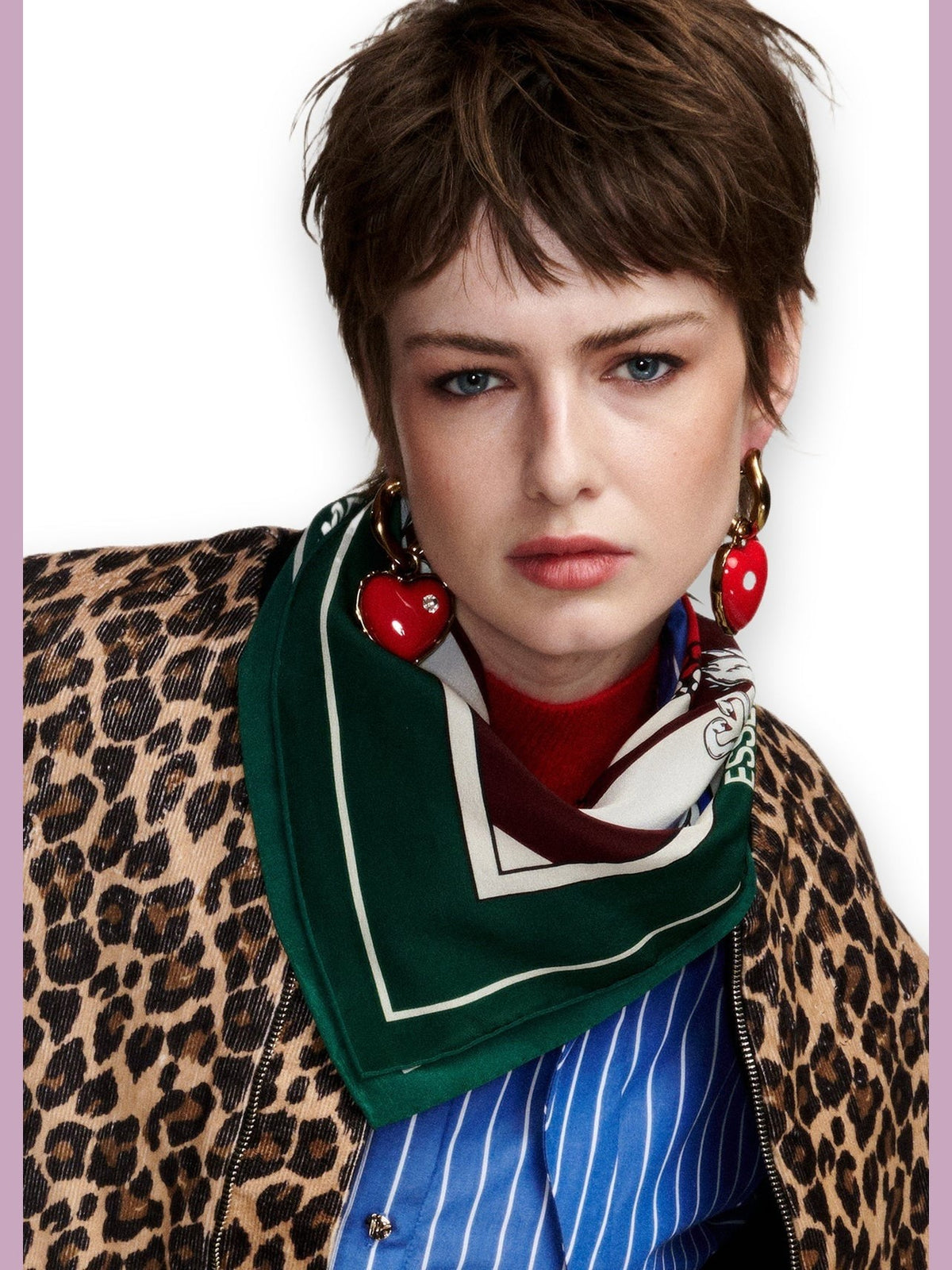 KOLLEGE SQUARE SCARF ESSENTIEL ANTWERP