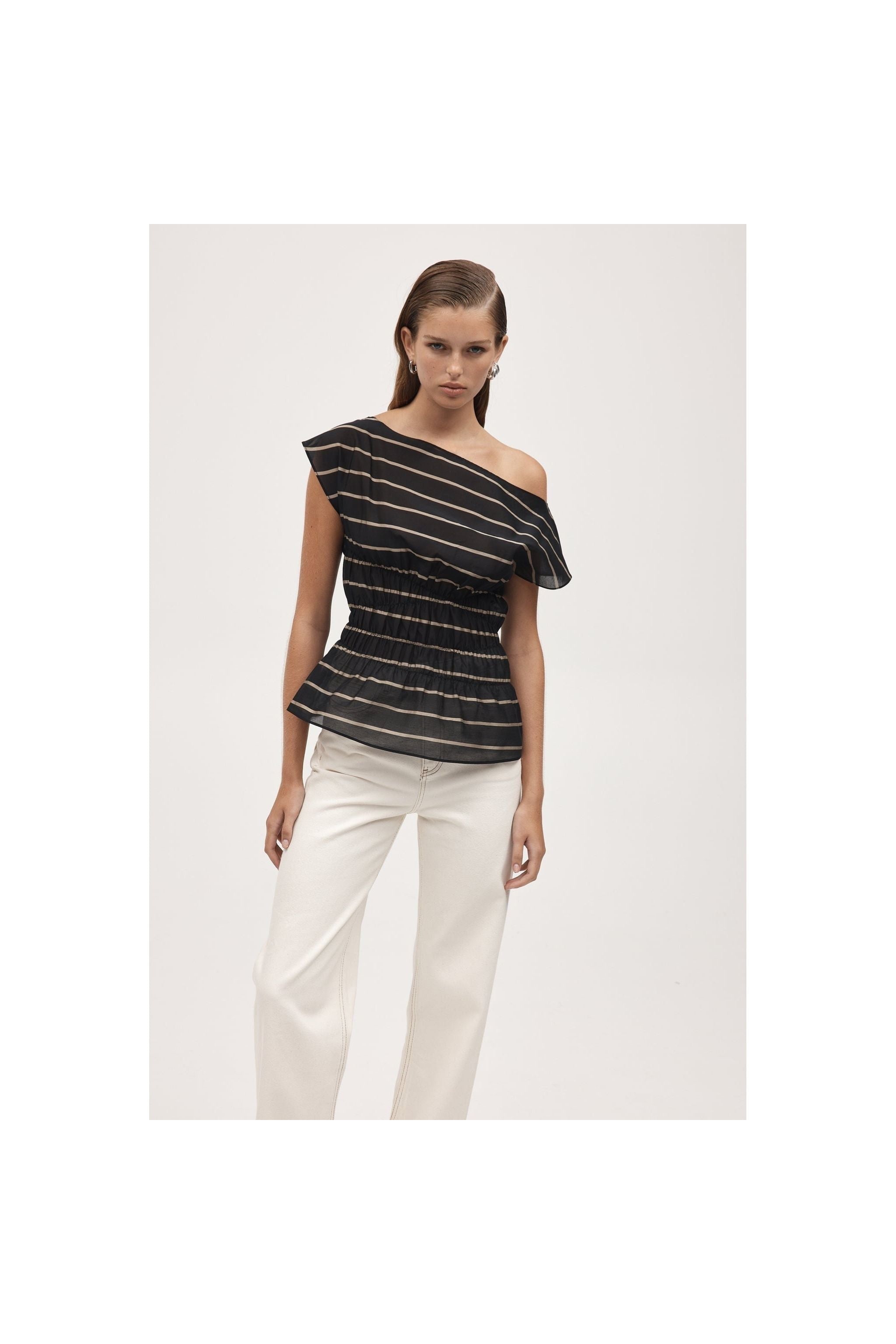 Aida Top Black Stripe - Primm'sAida Top Black StripeMarle