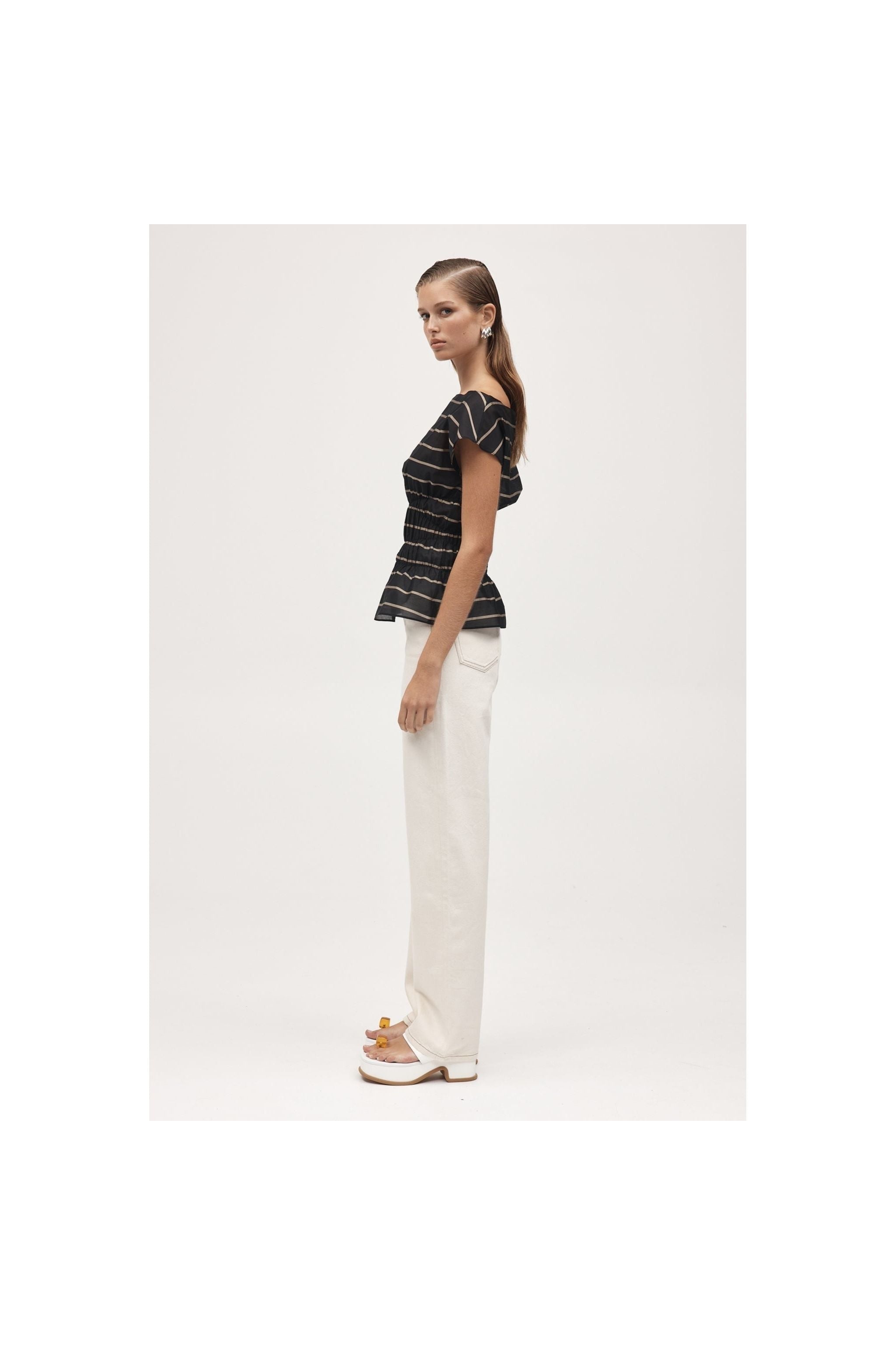 Aida Top Black Stripe - Primm'sAida Top Black StripeMarle