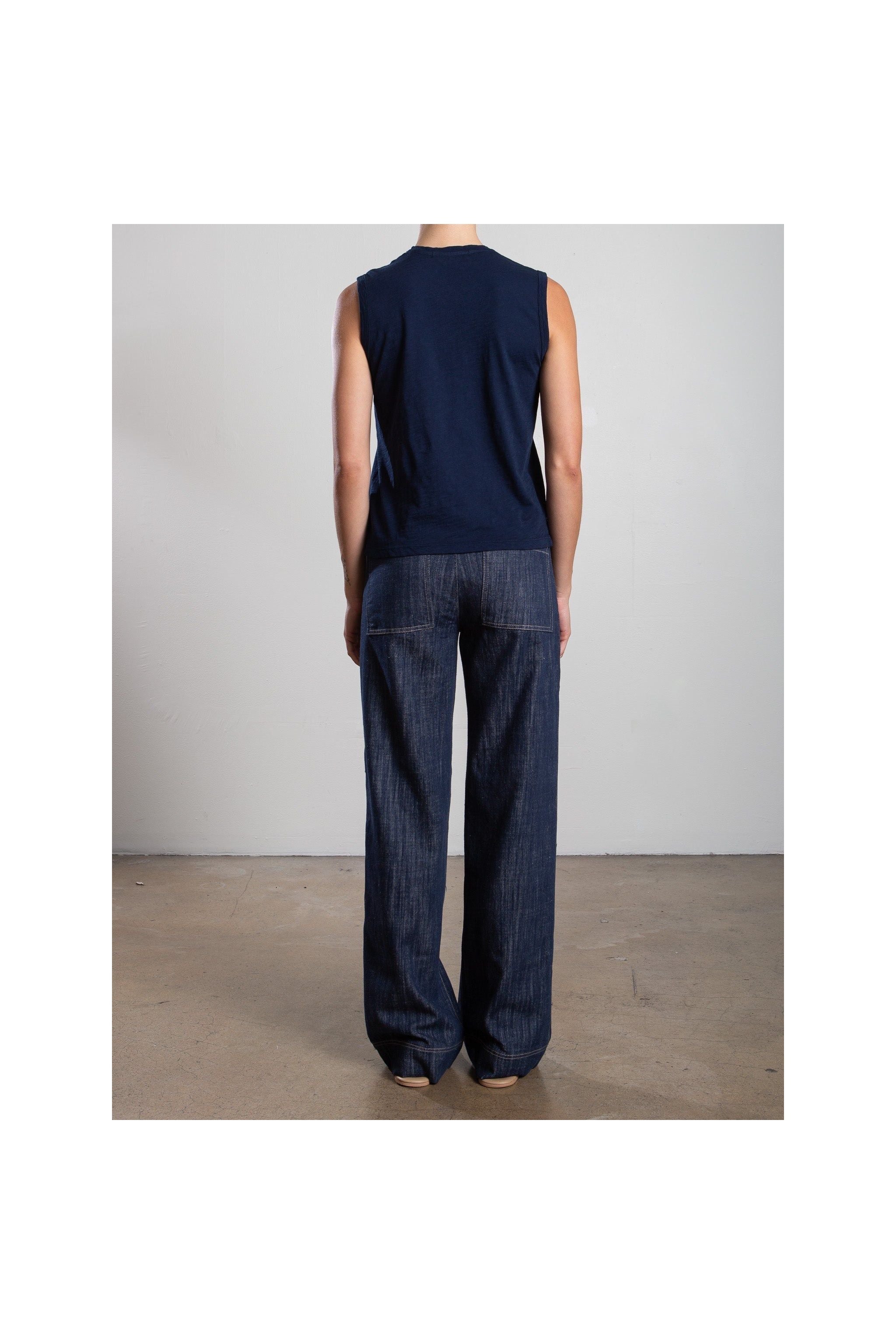 Aiden Mid - Rise Pant in Denim - Primm'sAiden Mid - Rise Pant in DenimPharaoh