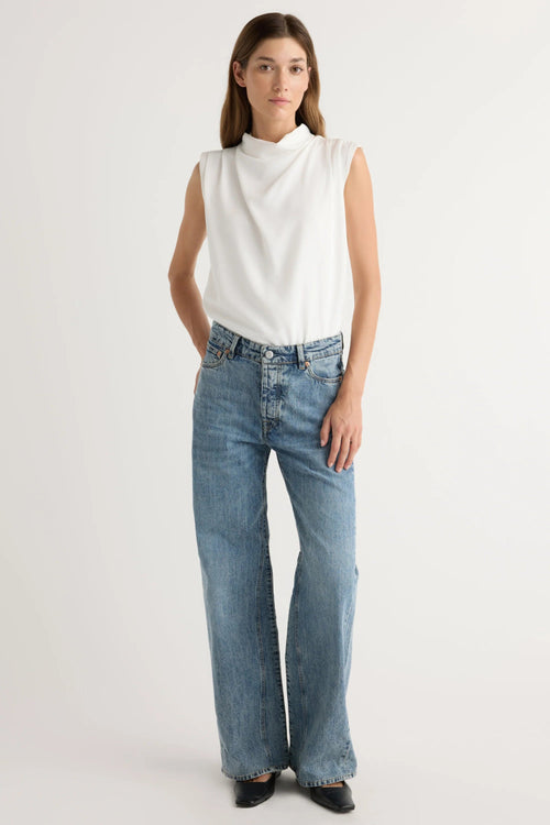 Allegra Gathered- Neck Sleeveless  Blouse Modern Citizen