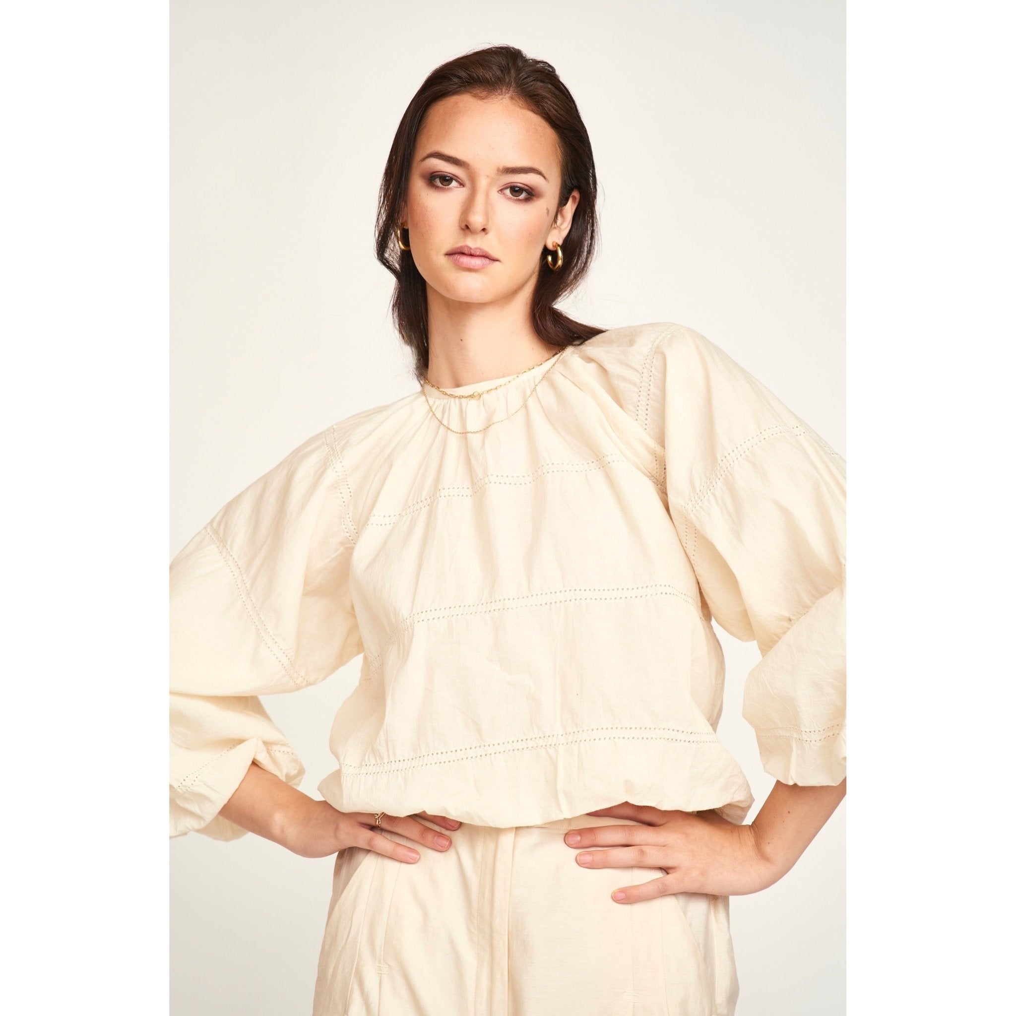 Andaman Top in Alabaster - Primm'sAndaman Top in AlabasterMIRTH