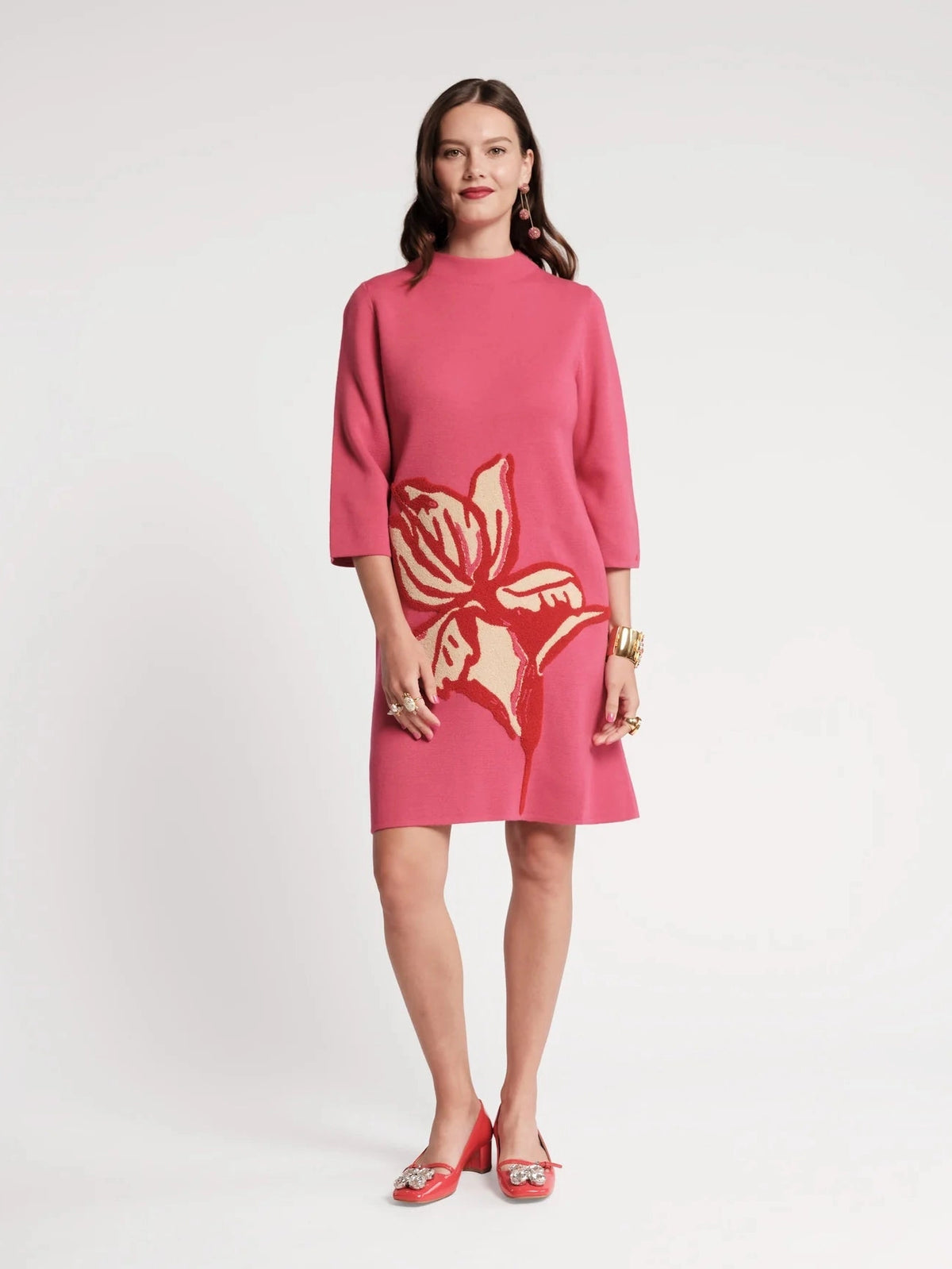 Annie Dress Fringed Tulip Frances Valentine