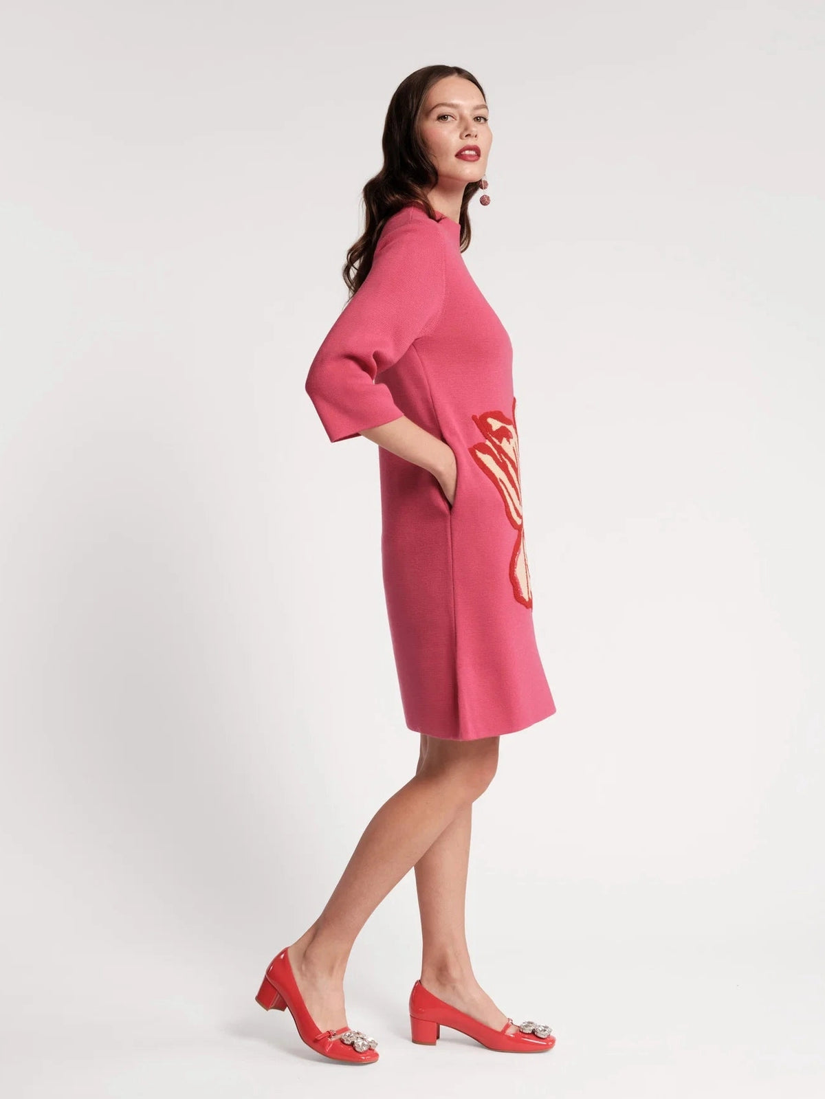Annie Dress Fringed Tulip Frances Valentine