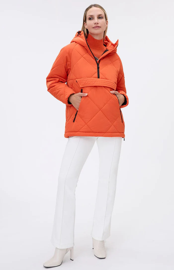 Alp n Rock Yuki Anorak Pullover Jacket Tangerine
