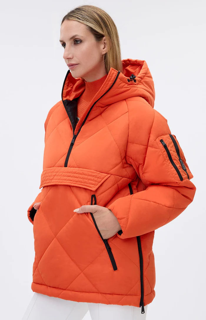 Alp n Rock Yuki Anorak Pullover Jacket Tangerine