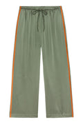 The Silk Stripe Crop Pant DONNI.