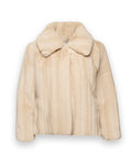 Babe Jacket Faux Fur Faux Fur Natural Frances Valentine