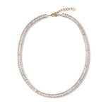 Baguette Tennis Necklace - Primm'sBaguette Tennis NecklaceHart
