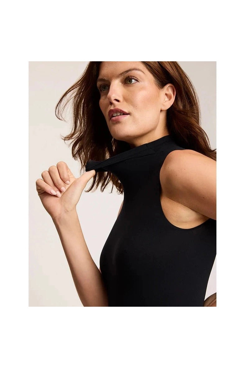 Ballet Mockneck Sleeveless Bodysuit - Primm'sBallet Mockneck Sleeveless BodysuitCommando