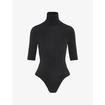 Ballet Short Sleeve Turtleneck Bodysuit - Primm'sBallet Short Sleeve Turtleneck BodysuitCommando