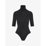 Ballet Short Sleeve Turtleneck Bodysuit - Primm'sBallet Short Sleeve Turtleneck BodysuitCommando