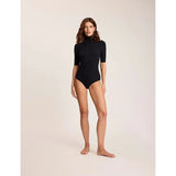Ballet Short Sleeve Turtleneck Bodysuit - Primm'sBallet Short Sleeve Turtleneck BodysuitCommando