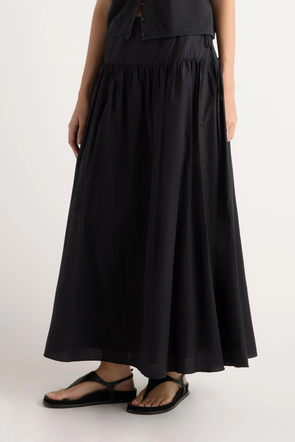Bao Organic Cotton Drop-Waist Skirt Modern Citizen