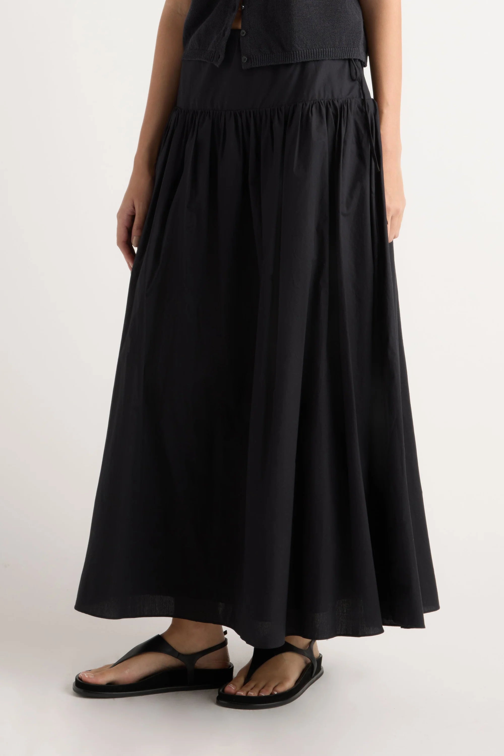 Bao Organic Cotton Drop-Waist Skirt Modern Citizen