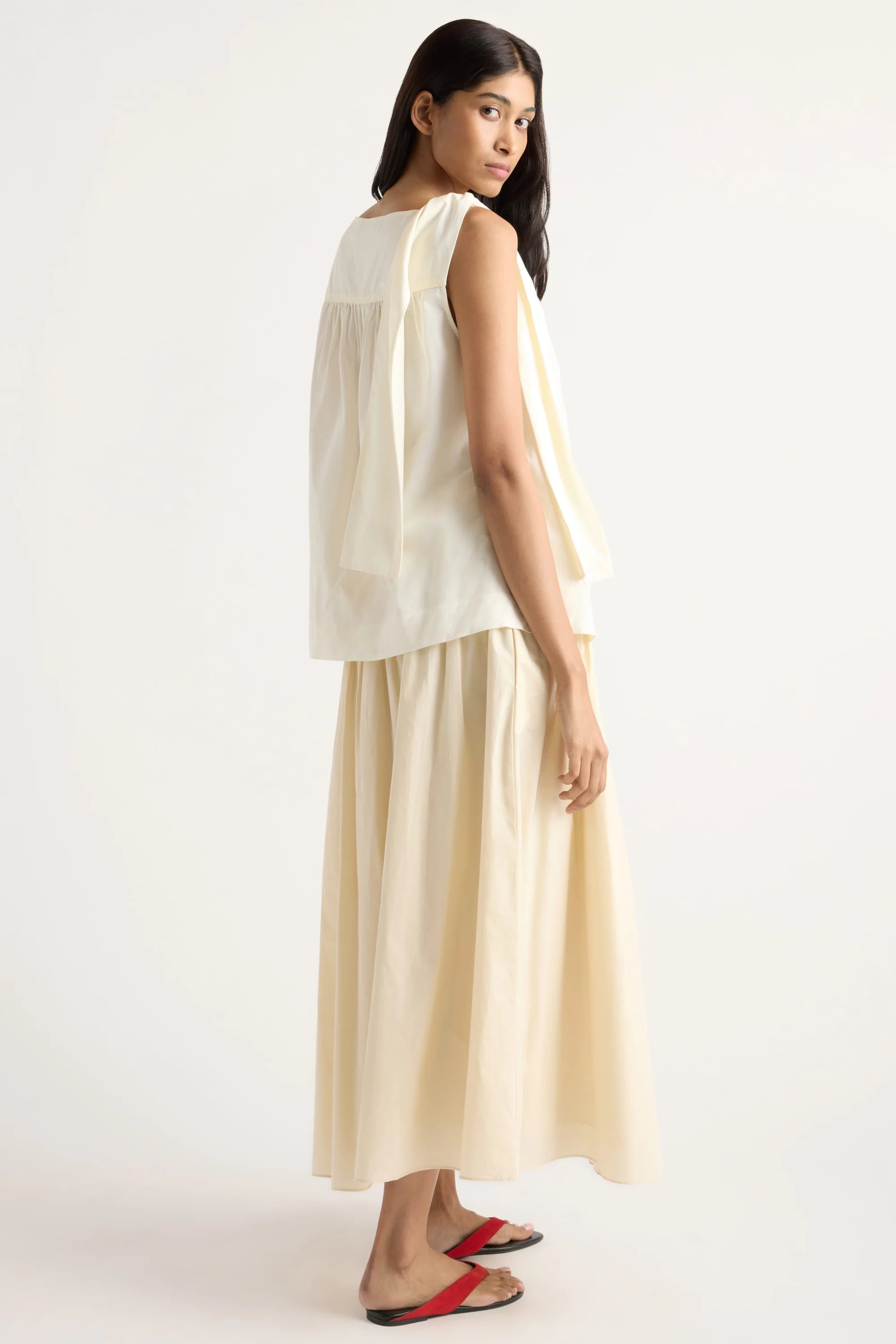 Bao Organic Cotton Drop-Waist Skirt Modern Citizen