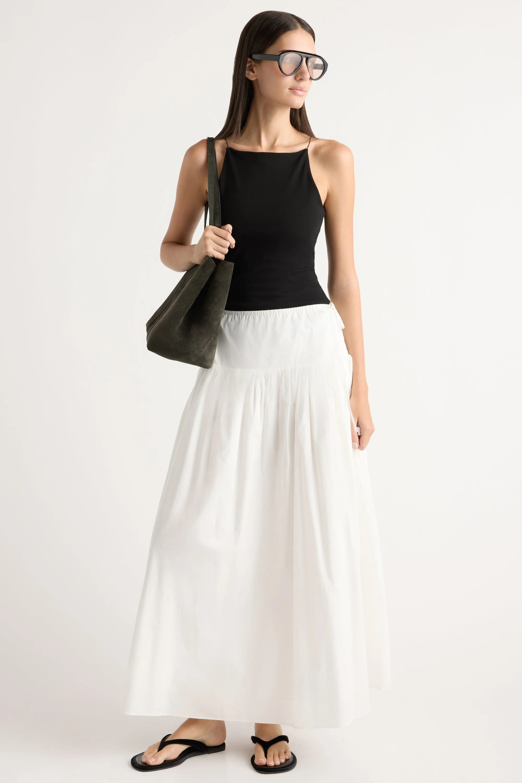 Bao Organic Cotton Drop-Waist Skirt Modern Citizen