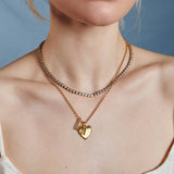 Bezel Tennis Necklace - Primm'sBezel Tennis NecklaceHart