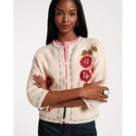 Blanket Stitch Border Cardi - Primm'sBlanket Stitch Border CardiFrances Valentine