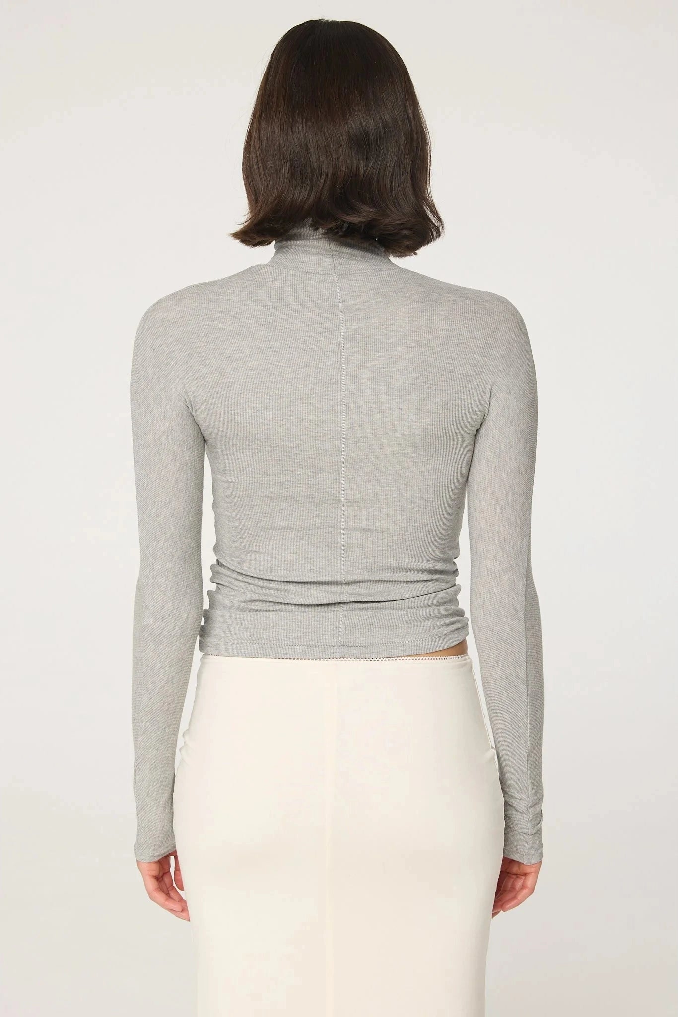 Line by K Blixa Turtleneck Top Heather Line by K
