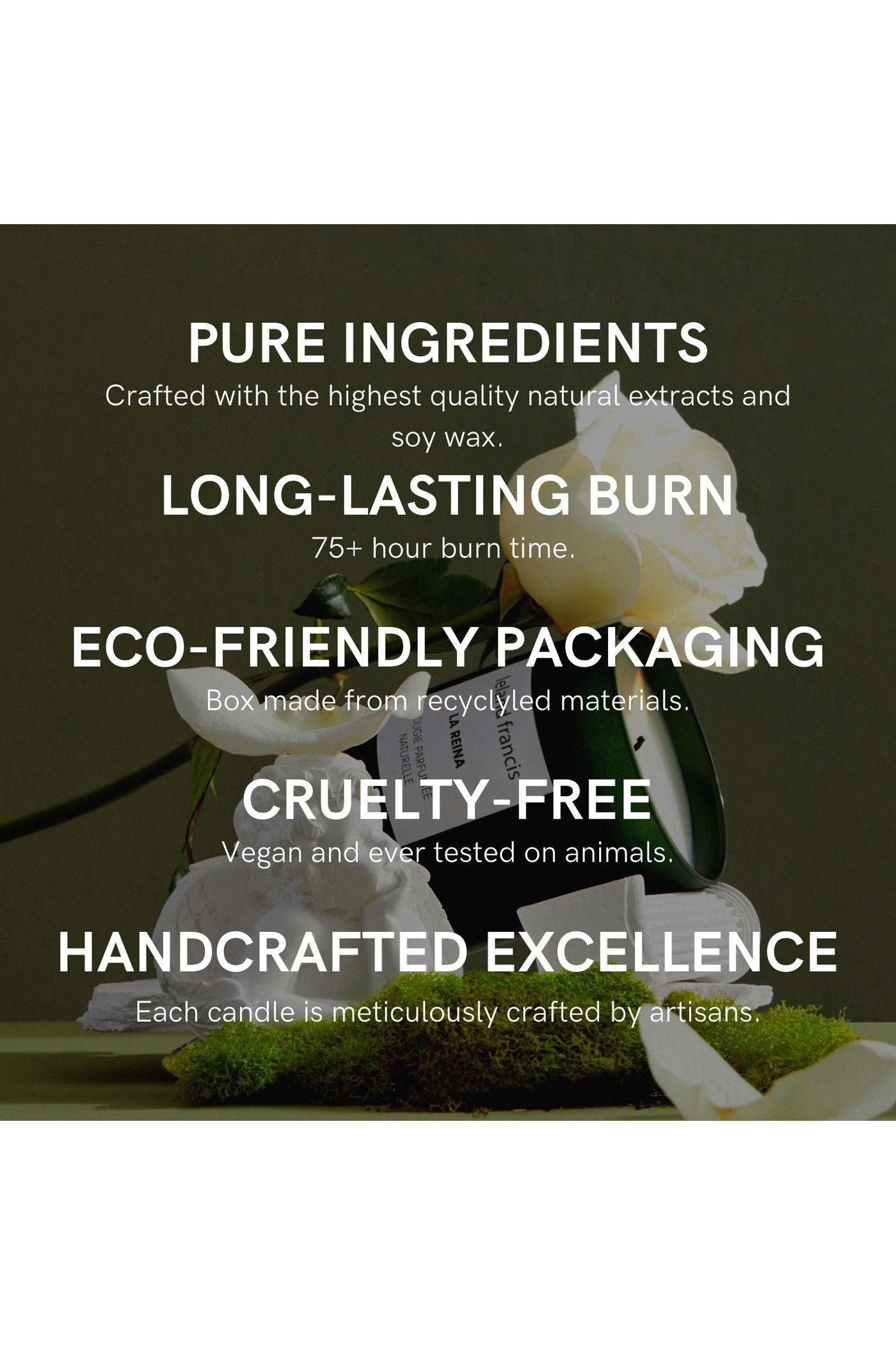 Bougie Parfumee La Reina A Tribute to Elegance Leland Frances