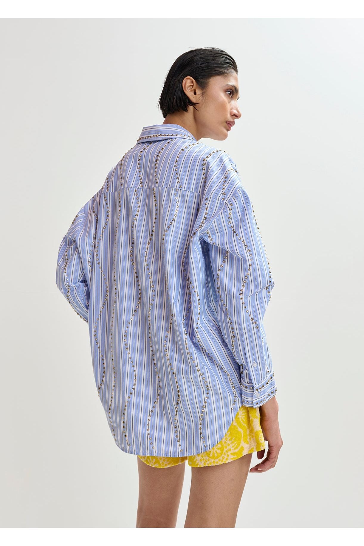 JEHLANI STUDDED OVERSIZE SHIRT ESSENTIEL ANTWERP