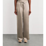 Light Gray Elliat Straight Leg Pants Faded Olive