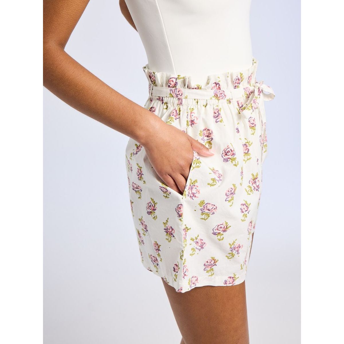 Cary Short Rose Block Print - Primm'sCary Short Rose Block PrintMille