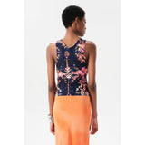 Ceibo Mich Top Navy Shibori - Primm'sCeibo Mich Top Navy ShiboriMaria Cher