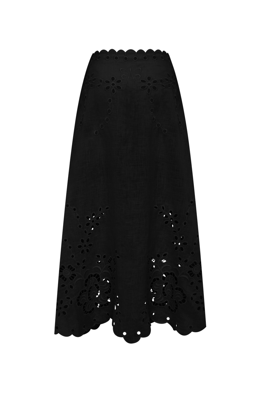 Celestial Garden Midi Skirt - Primm'sCelestial Garden Midi SkirtAnnabo