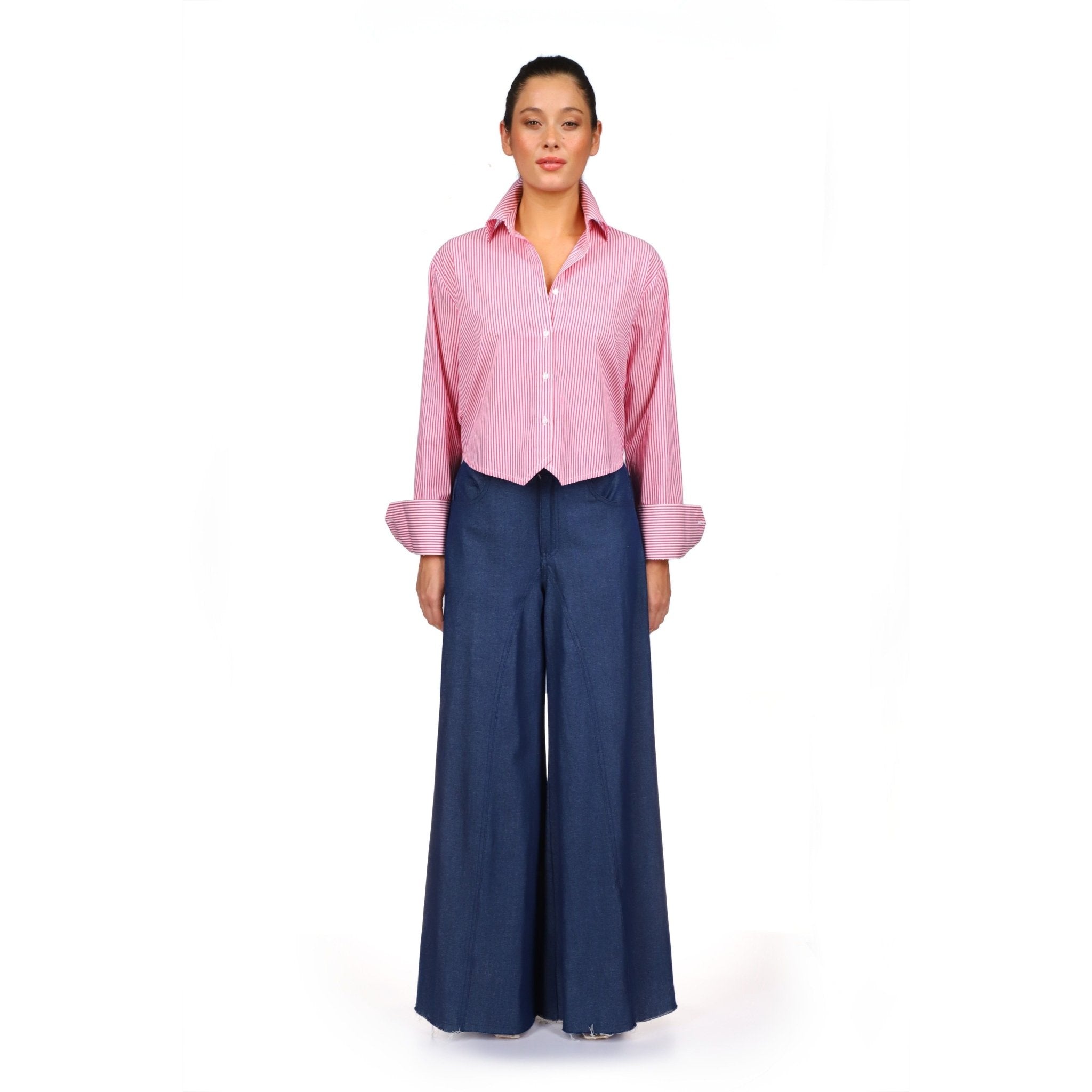 Charlotte Candy Stripes Shirt Red - Primm'sCharlotte Candy Stripes Shirt RedA Shirt Thing