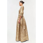 Claravelle Metallic Jacquard Gown - Primm'sClaravelle Metallic Jacquard GownSimkhai