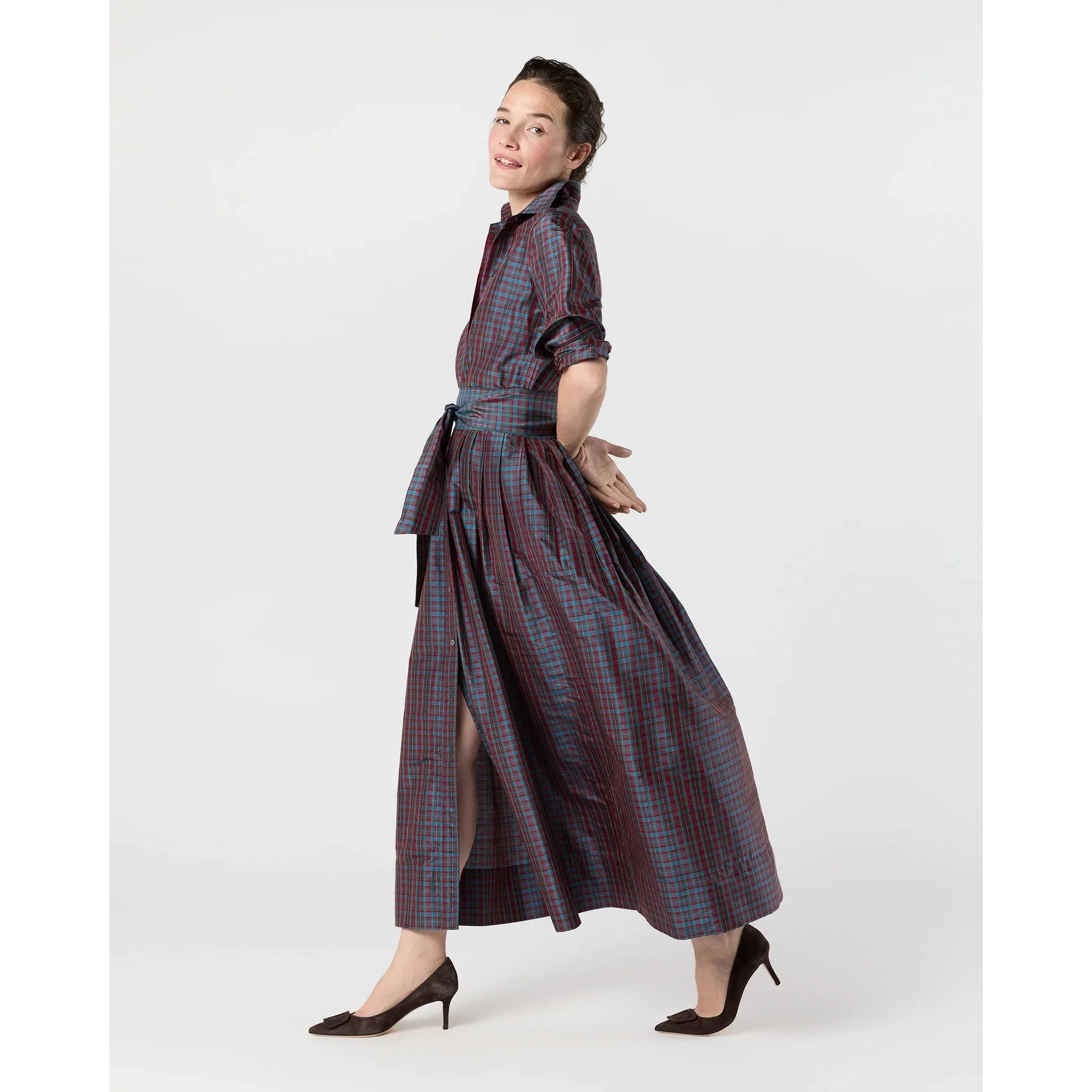 Classic Shirtwaist Maxi Dress - Primm'sClassic Shirtwaist Maxi DressMashburn