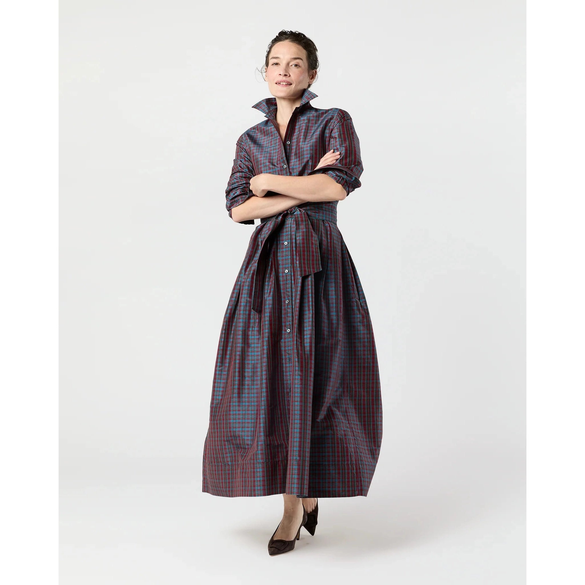 Classic Shirtwaist Maxi Dress - Primm'sClassic Shirtwaist Maxi DressMashburn