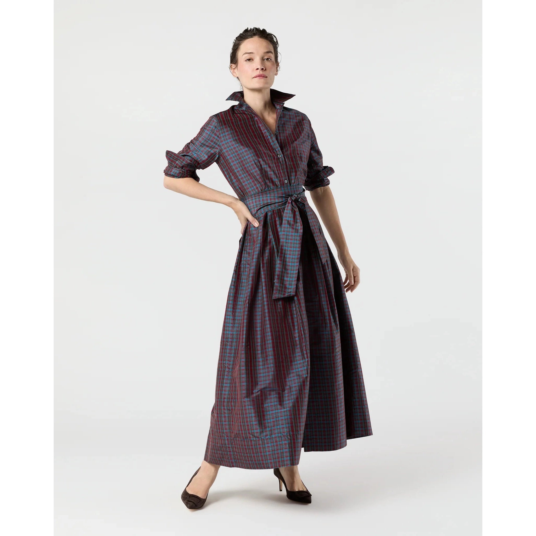 Classic Shirtwaist Maxi Dress - Primm'sClassic Shirtwaist Maxi DressMashburn