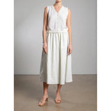 Claudia Skirt in Faux Leather - Ivory - Primm'sClaudia Skirt in Faux Leather - IvoryPharaoh