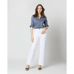 Column Patch Pocket Jean White - Primm'sColumn Patch Pocket Jean WhiteMashburn