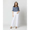 Column Patch Pocket Jean White - Primm'sColumn Patch Pocket Jean WhiteMashburn