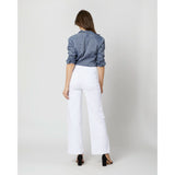 Column Patch Pocket Jean White - Primm'sColumn Patch Pocket Jean WhiteMashburn