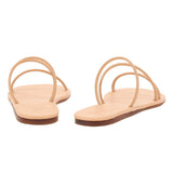 Ancient Greek Sandal Lynx Natural Platinum