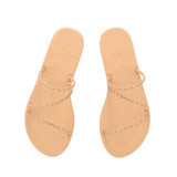 Ancient Greek Sandal Lynx Natural Platinum