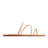 Ancient Greek Sandal Lynx Natural Platinum