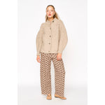 Cusco Shell Cardigan in Graham Cracker - Primm'sCusco Shell Cardigan in Graham CrackerMIRTH