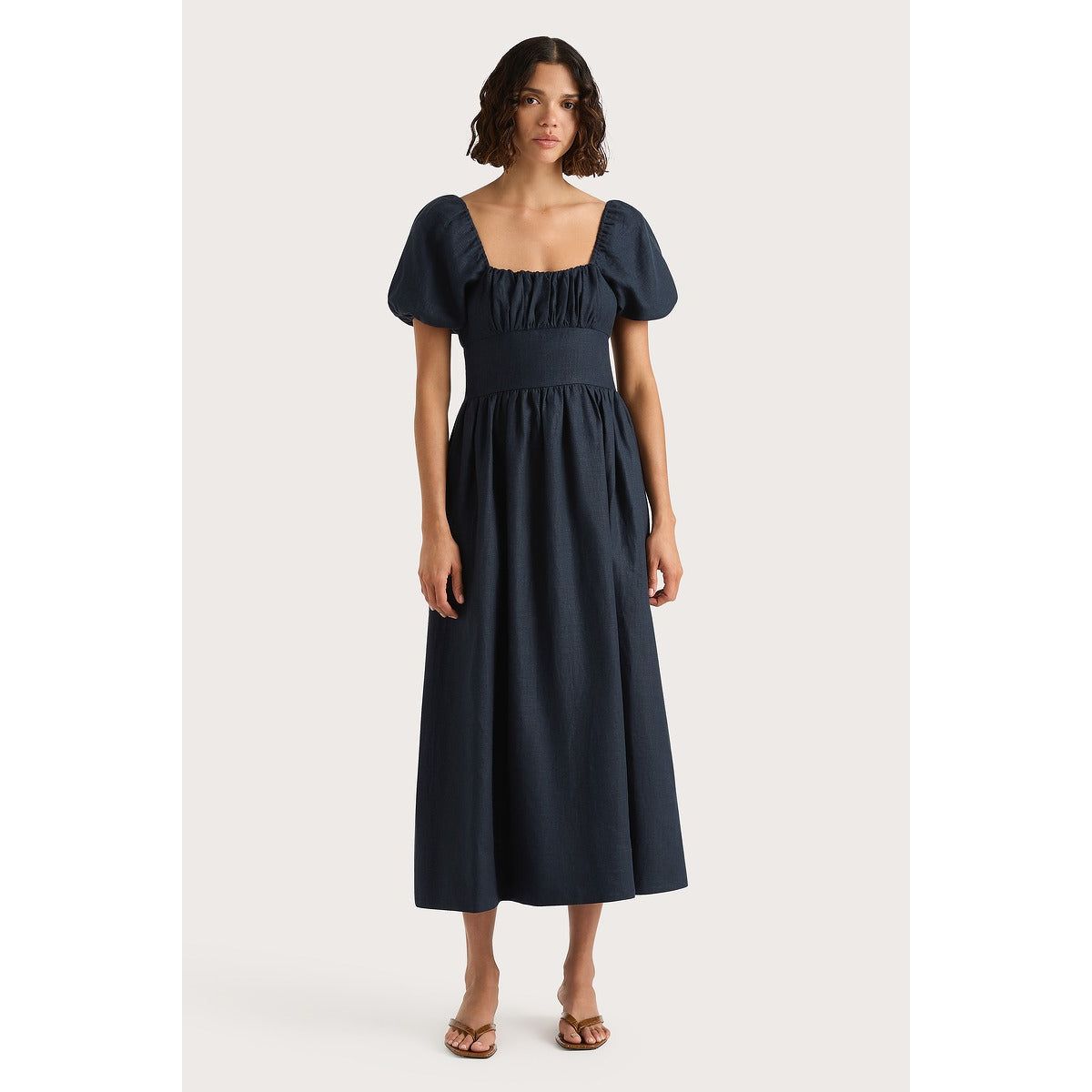 Dalia Midi Dress Navy - Primm'sDalia Midi Dress NavyFAITHFULL THE BRAND