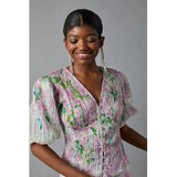 Deconstructed Tux Shirt Cabbage Roses - Primm'sDeconstructed Tux Shirt Cabbage RosesHope for Flowers by Tracy Reece