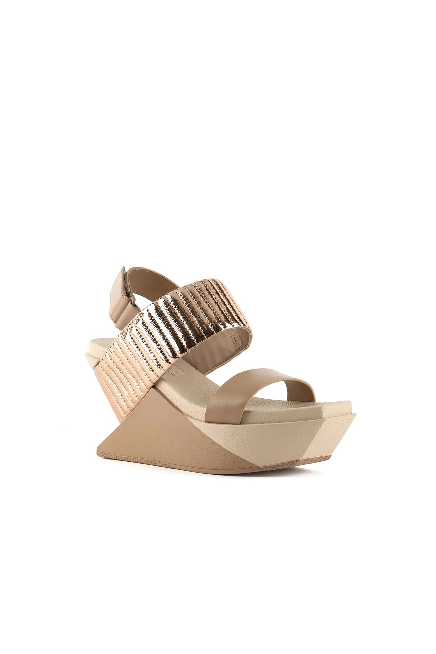 Delta Wedge Puffier Rose United Nude