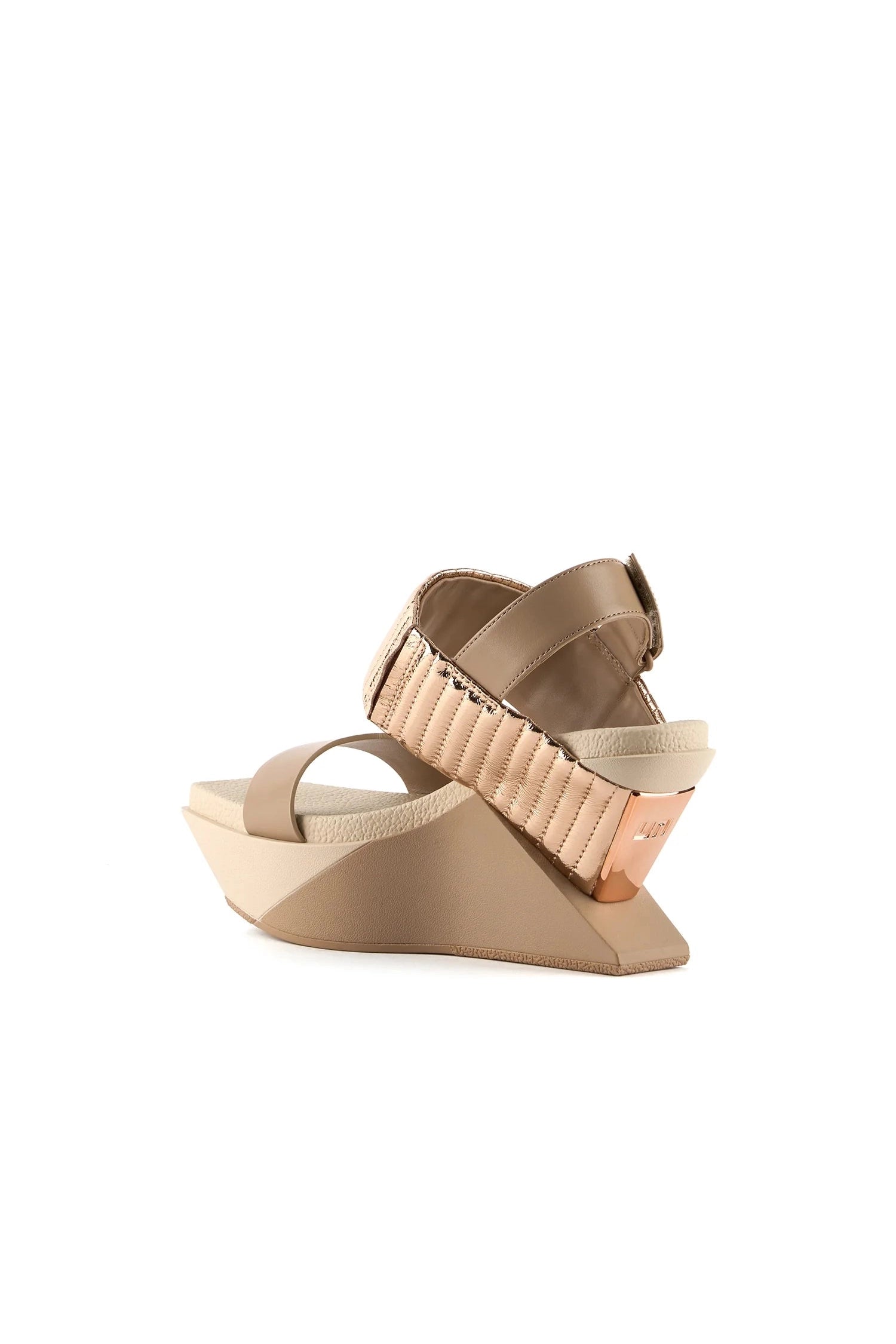 Delta Wedge Puffier Rose United Nude