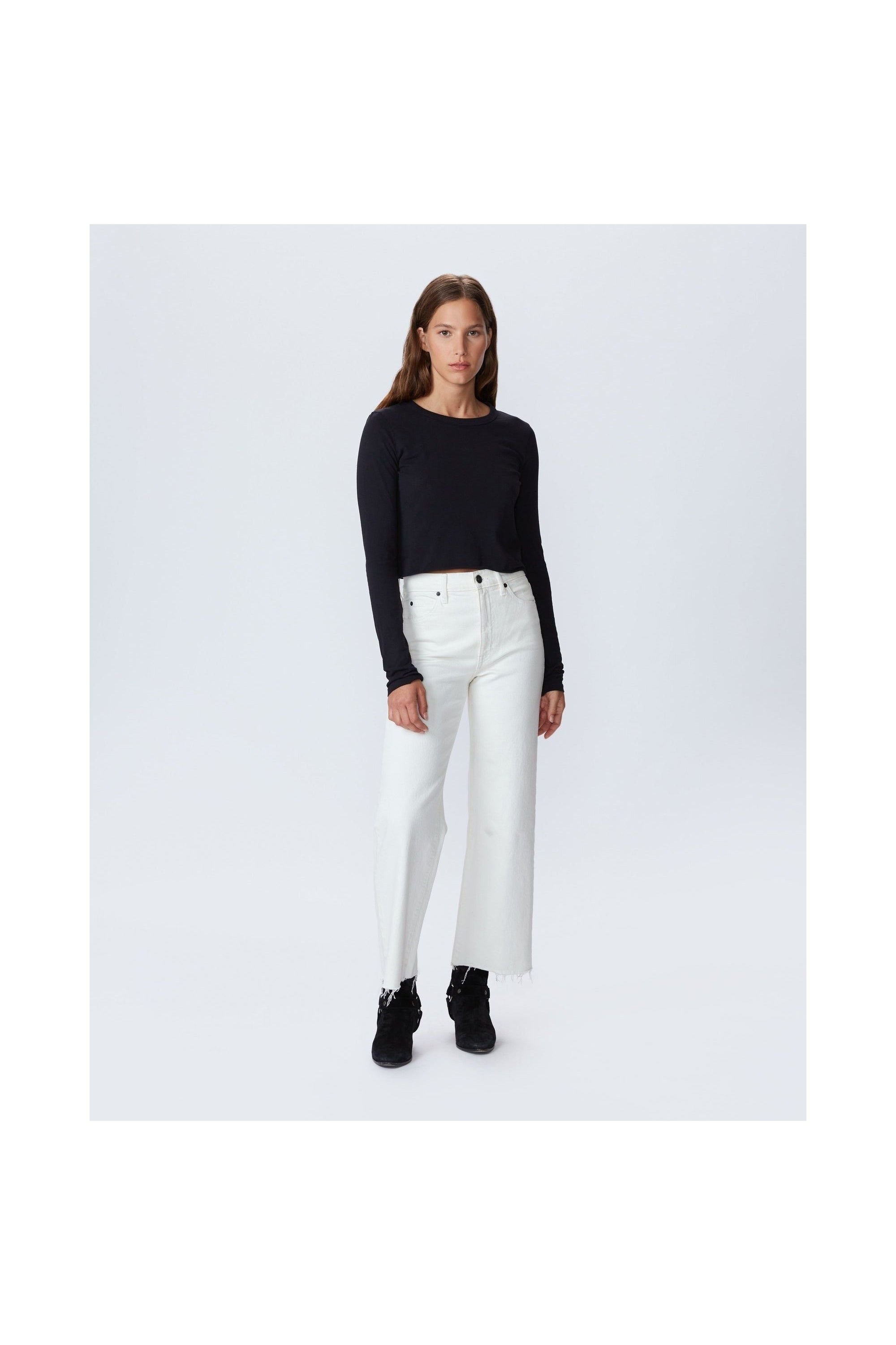 Denim Grace Crop White - Primm'sDenim Grace Crop WhiteSLVRLAKE