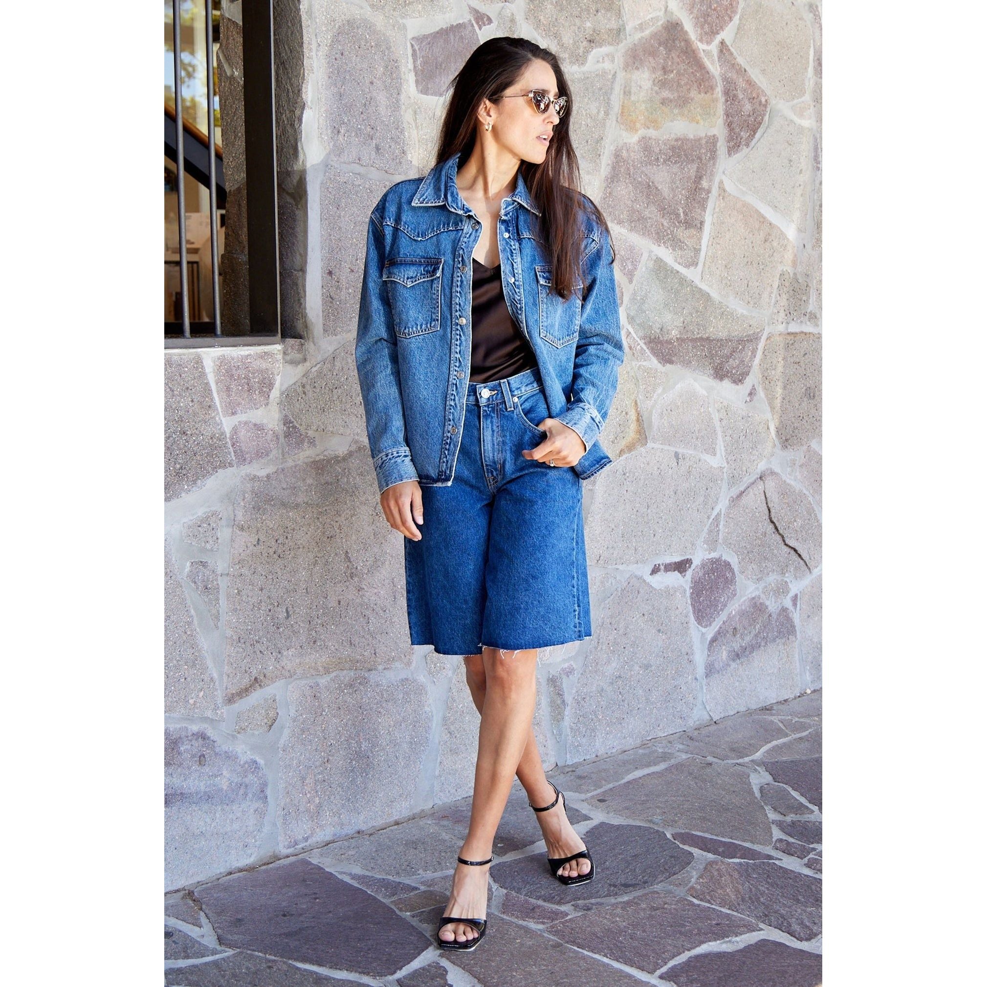 Denim Grace Short Forbidden Love - Primm'sDenim Grace Short Forbidden LoveSLVRLAKE