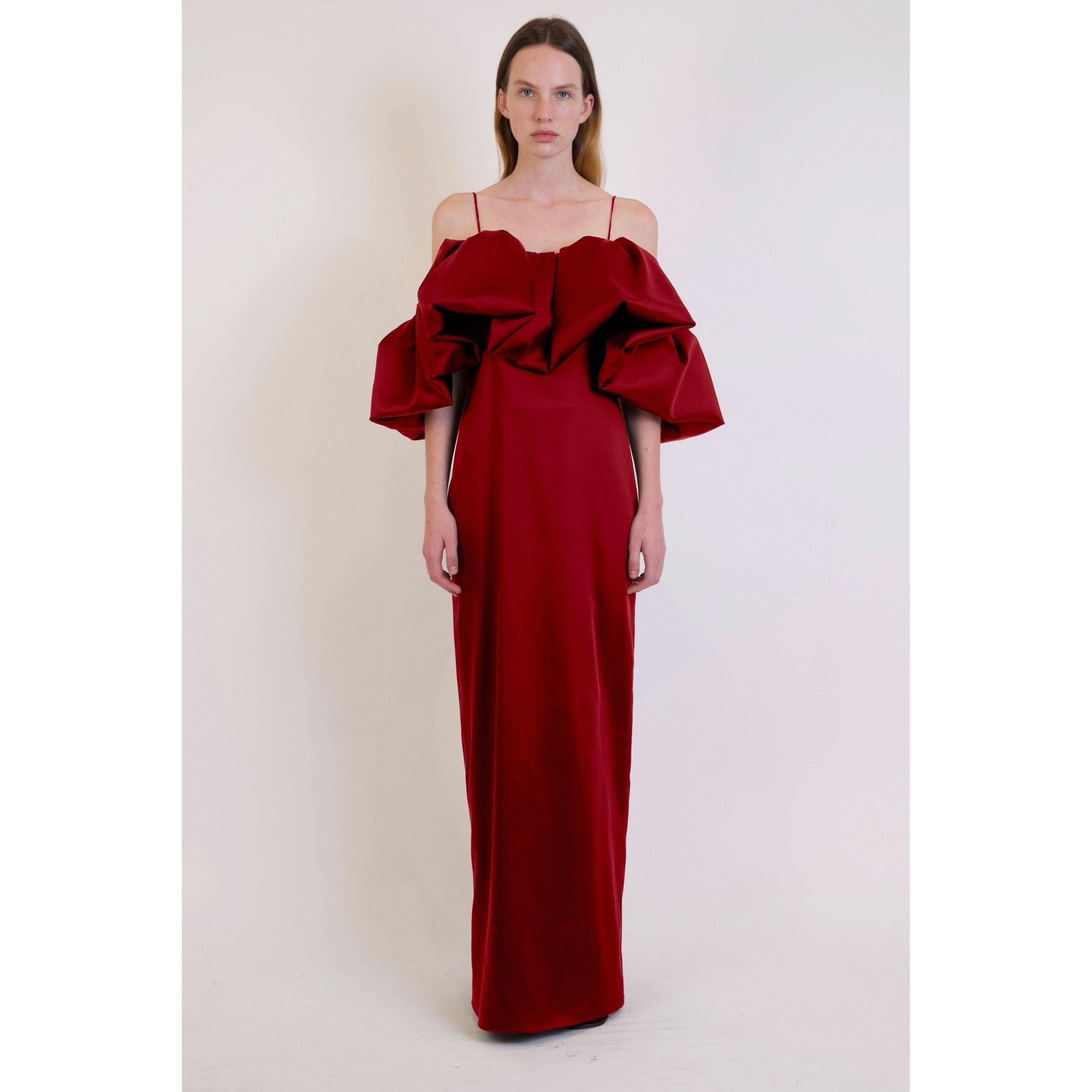 Dorina Off Shoulder Dress Cherry - Primm'sDorina Off Shoulder Dress CherrySimkhai